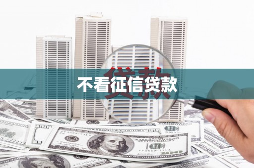 山阳不看征信贷款