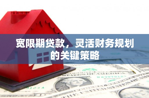 山阳宽限期贷款，灵活财务规划的关键策略