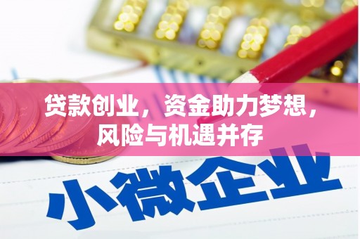 山阳贷款创业，资金助力梦想，风险与机遇并存