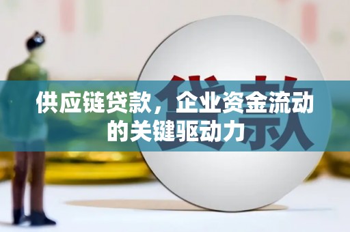 山阳供应链贷款，企业资金流动的关键驱动力