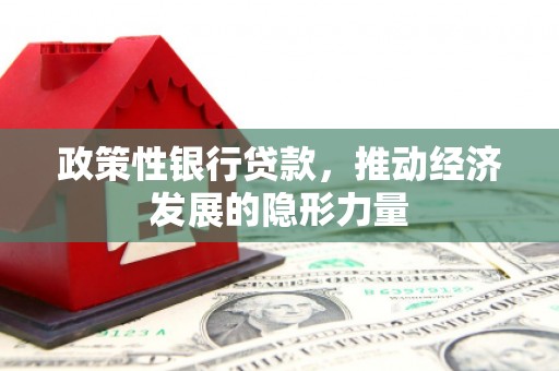 山阳政策性银行贷款，推动经济发展的隐形力量