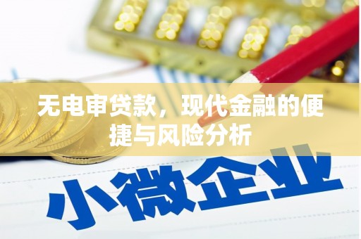 山阳无电审贷款，现代金融的便捷与风险分析