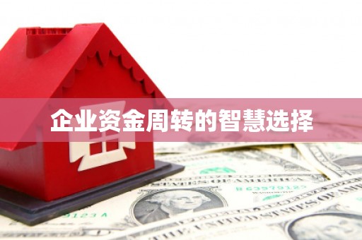 山阳企业资金周转的智慧选择