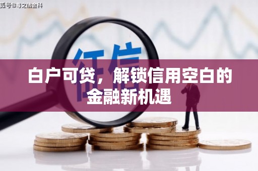 山阳白户可贷，解锁信用空白的金融新机遇