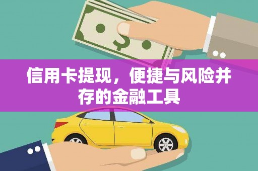 山阳信用卡提现，便捷与风险并存的金融工具