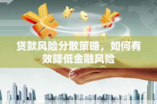 山阳贷款风险分散策略，如何有效降低金融风险