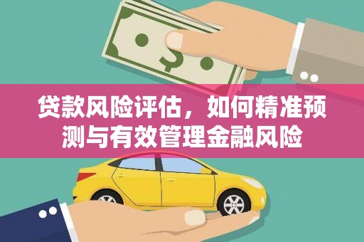 山阳贷款风险评估，如何精准预测与有效管理金融风险