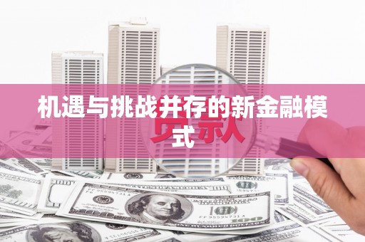 山阳机遇与挑战并存的新金融模式