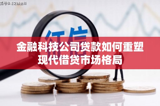 山阳金融科技公司贷款如何重塑现代借贷市场格局