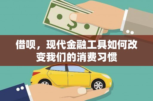 山阳借呗，现代金融工具如何改变我们的消费习惯