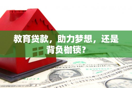 山阳教育贷款，助力梦想，还是背负枷锁？