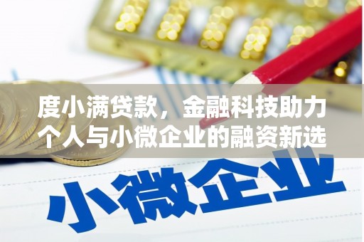山阳度小满贷款，金融科技助力个人与小微企业的融资新选择