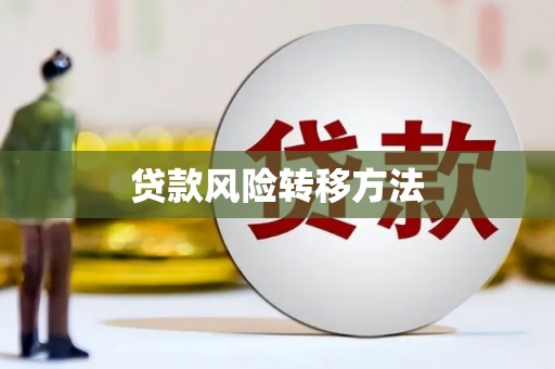 山阳贷款风险转移方法