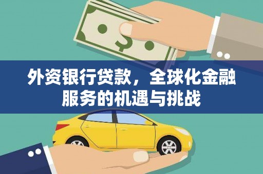 山阳外资银行贷款，全球化金融服务的机遇与挑战