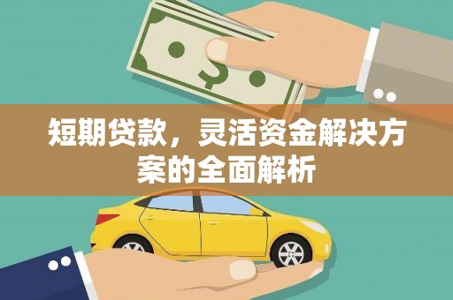 山阳短期贷款，灵活资金解决方案的全面解析