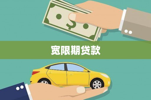 山阳宽限期贷款