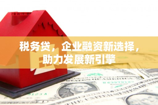 山阳税务贷，企业融资新选择，助力发展新引擎