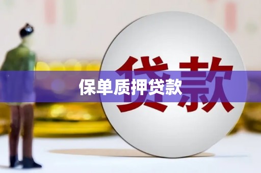 山阳保单质押贷款