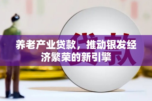 山阳养老产业贷款，推动银发经济繁荣的新引擎