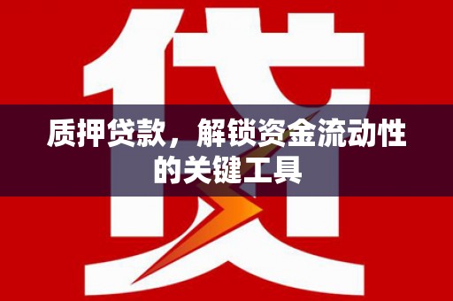 山阳质押贷款，解锁资金流动性的关键工具