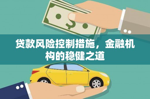 山阳贷款风险控制措施，金融机构的稳健之道