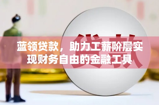 山阳蓝领贷款，助力工薪阶层实现财务自由的金融工具