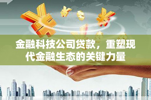 山阳金融科技公司贷款，重塑现代金融生态的关键力量