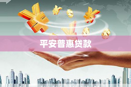 山阳平安普惠贷款