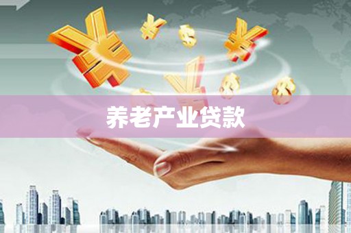 山阳养老产业贷款