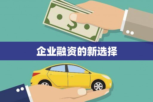 山阳企业融资的新选择